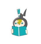 クロイ君と七人の悪魔たち（個別スタンプ：1）
