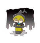 クロイ君と七人の悪魔たち（個別スタンプ：4）