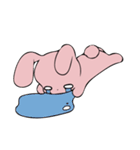 ぷちりぼんエリーのうさちゃんくまちゃん（個別スタンプ：7）