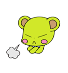 ぷちりぼんエリーのうさちゃんくまちゃん（個別スタンプ：9）