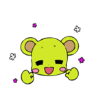 ぷちりぼんエリーのうさちゃんくまちゃん（個別スタンプ：14）