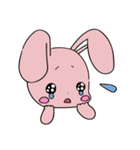 ぷちりぼんエリーのうさちゃんくまちゃん（個別スタンプ：21）