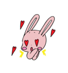 ぷちりぼんエリーのうさちゃんくまちゃん（個別スタンプ：34）