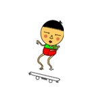Mr.Deadpan Face（個別スタンプ：4）