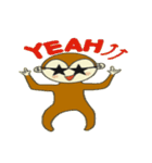 プチギャル猿（個別スタンプ：14）