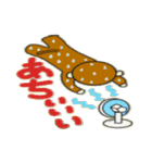プチギャル猿（個別スタンプ：32）