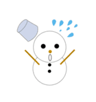 かわいい雪だるまちゃん（個別スタンプ：31）