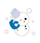 かわいい雪だるまちゃん（個別スタンプ：38）