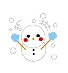 かわいい雪だるまちゃん（個別スタンプ：39）