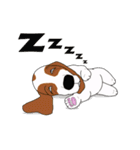 バセットハウンド (犬) 2（個別スタンプ：23）