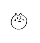 白いねこさん（個別スタンプ：7）