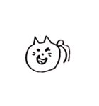 白いねこさん（個別スタンプ：16）