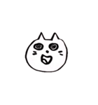白いねこさん（個別スタンプ：19）