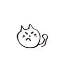 白いねこさん（個別スタンプ：22）