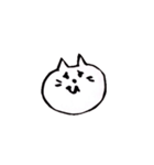 白いねこさん（個別スタンプ：25）