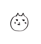 白いねこさん（個別スタンプ：27）