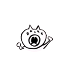 白いねこさん（個別スタンプ：33）