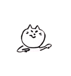 白いねこさん（個別スタンプ：39）