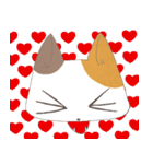 ねこ変顔（個別スタンプ：4）