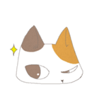 ねこ変顔（個別スタンプ：10）