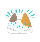 ねこ変顔（個別スタンプ：15）