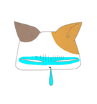 ねこ変顔（個別スタンプ：19）