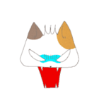 ねこ変顔（個別スタンプ：27）