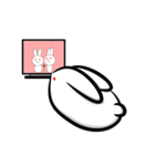 麻布昇月堂の月うさぎ（個別スタンプ：26）