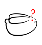 麻布昇月堂の月うさぎ（個別スタンプ：32）