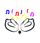 麻布昇月堂の月うさぎ（個別スタンプ：36）