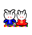麻布昇月堂の月うさぎ（個別スタンプ：40）