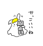 うさねこユーレイ（個別スタンプ：13）