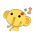 MochiElephant's Life sticky（個別スタンプ：18）