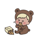 brown boy 'nini' ver.2 (Winter story)（個別スタンプ：2）