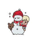 brown boy 'nini' ver.2 (Winter story)（個別スタンプ：6）