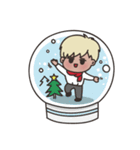 brown boy 'nini' ver.2 (Winter story)（個別スタンプ：8）