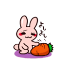 うさぎキャロット（個別スタンプ：13）