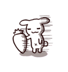 うさぎキャロット（個別スタンプ：24）