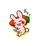 うさぎキャロット（個別スタンプ：40）