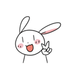 Usagi Rabbit - Just Laughing（個別スタンプ：1）