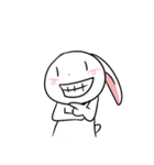 Usagi Rabbit - Just Laughing（個別スタンプ：10）