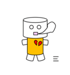 傷つきやすいロボット（個別スタンプ：24）