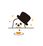 おしゃれオバケ君（個別スタンプ：35）