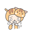 かぶりねこ_1（ちょっとだけ丁寧）（個別スタンプ：38）