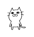 しろ猫（個別スタンプ：3）