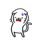 しろ猫（個別スタンプ：6）