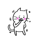 しろ猫（個別スタンプ：11）