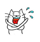 しろ猫（個別スタンプ：12）