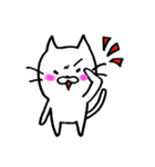 しろ猫（個別スタンプ：14）