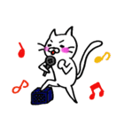 しろ猫（個別スタンプ：26）